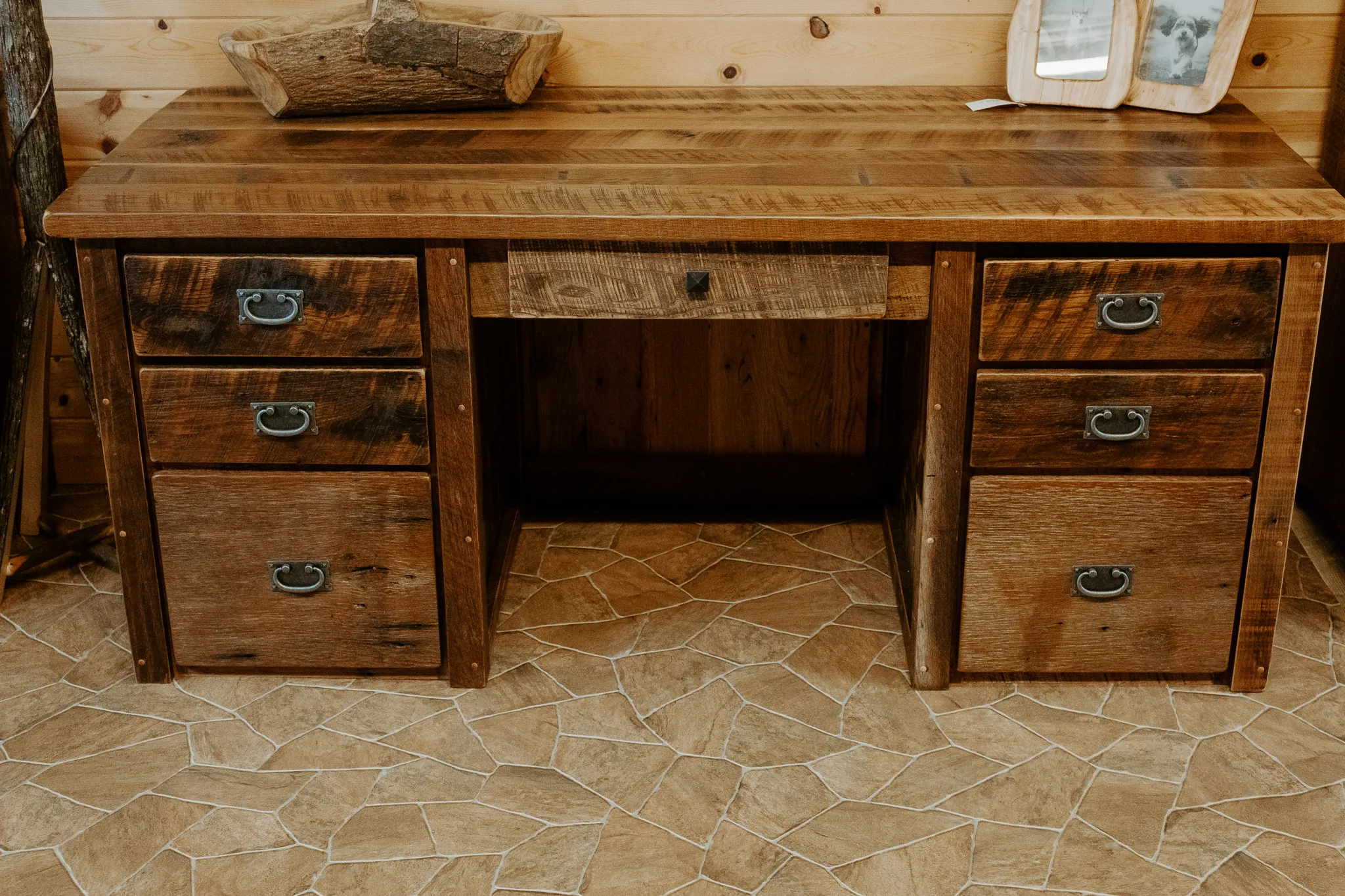 Barnwood Desk 