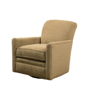 small fabric swivel glider chair